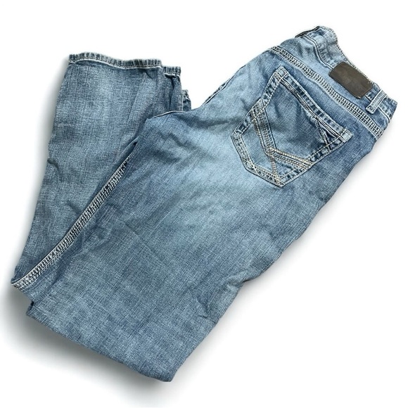 BKE Seth Straight Leg Stretch Coolmax Jeans Size 36 XL - Picture 1 of 3